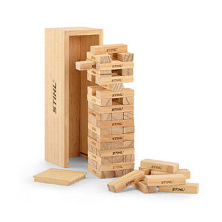 STIHL Wooden Stacking Tower Game