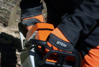 STIHL CHAINSAW IN USE