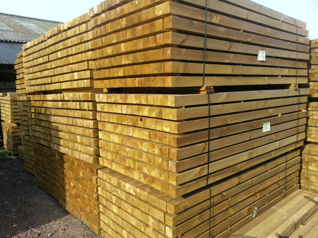 Fence Posts - fence with concrete posts - metal posts for fencing
