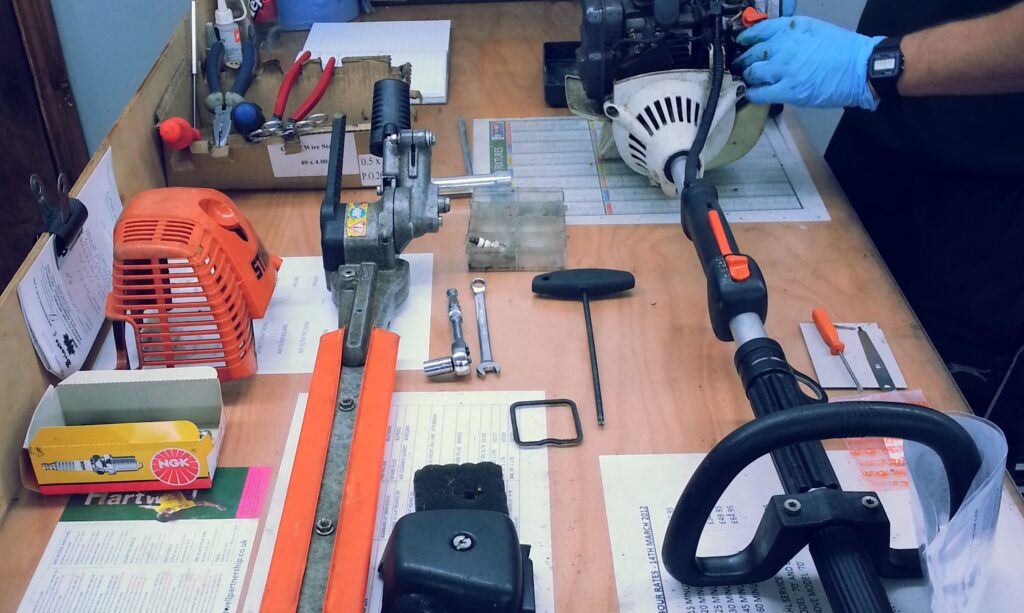 Experienced technician working on machinery