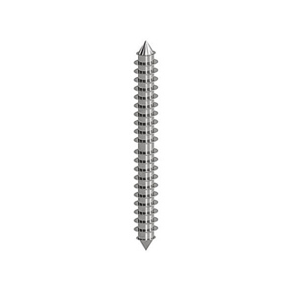 Double ended wood screw