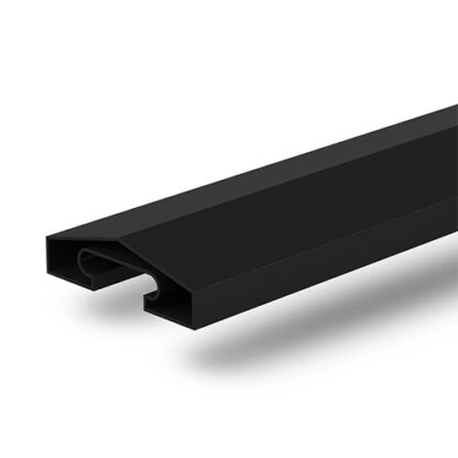 Durapost Black 65mm Capping Rail 1830mm